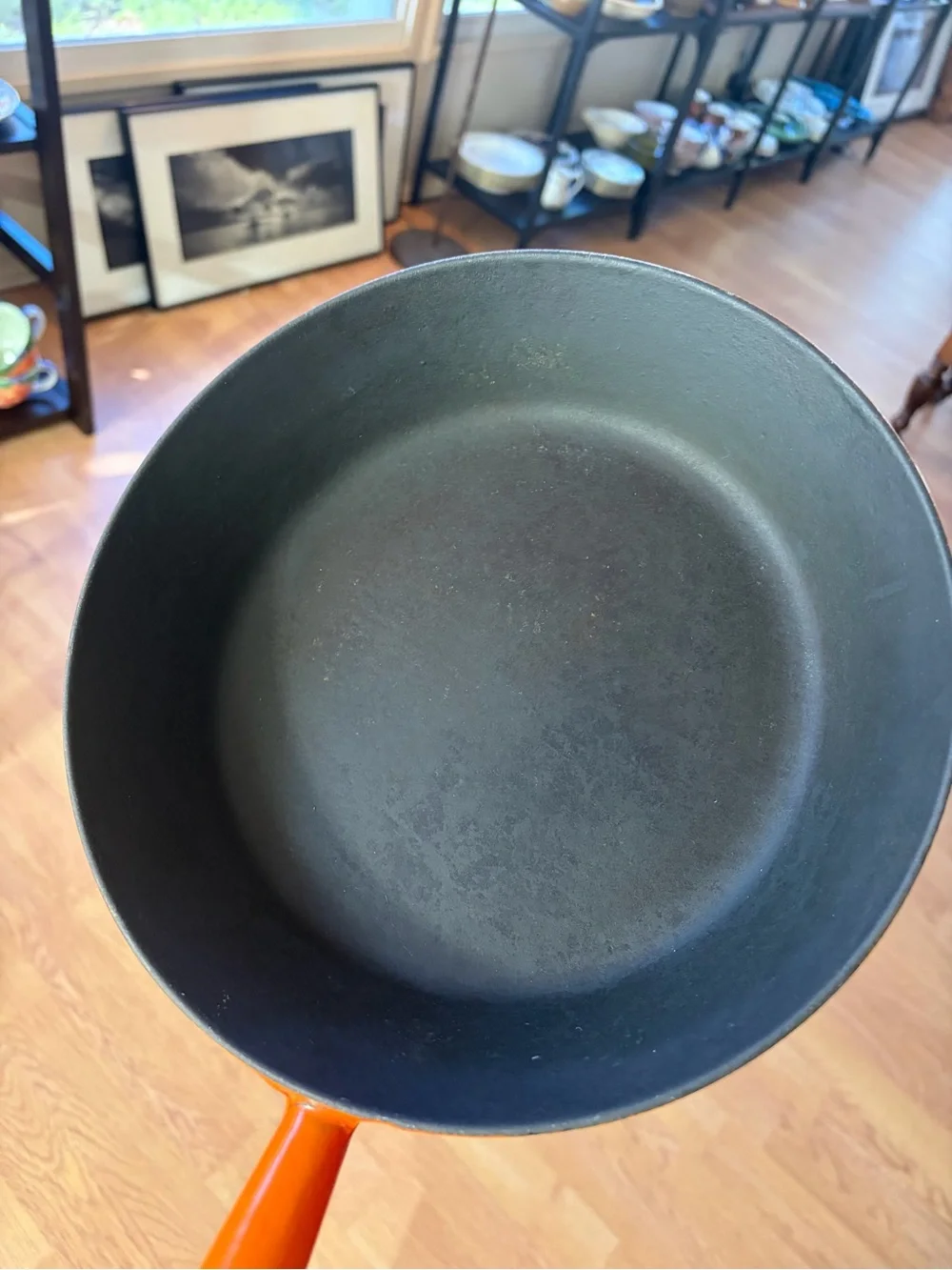 Vintage 70s Le Creuset 9.5